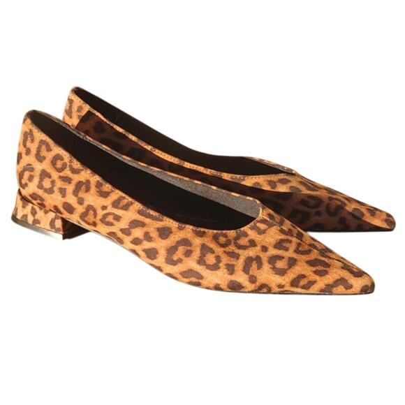 Pointed toe Animal print kitten heels by ASOS sz 10 - Picture 3 of 7